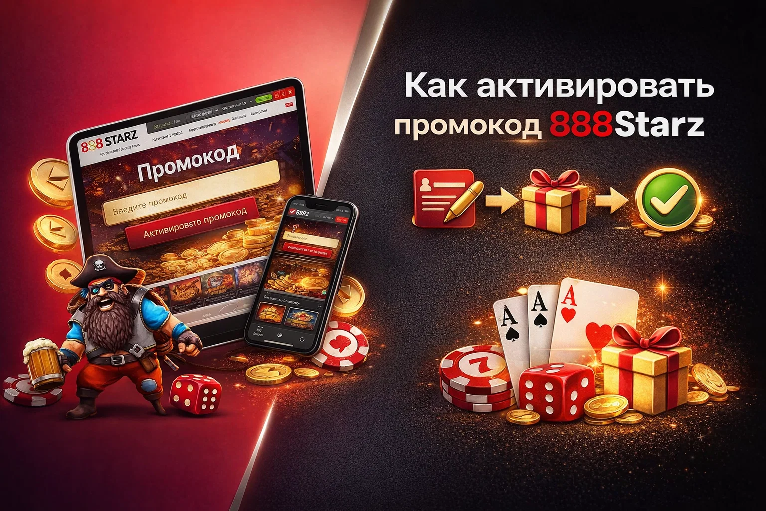888Starz Активация промокодов